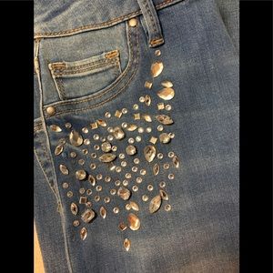 Bedazzled jeans